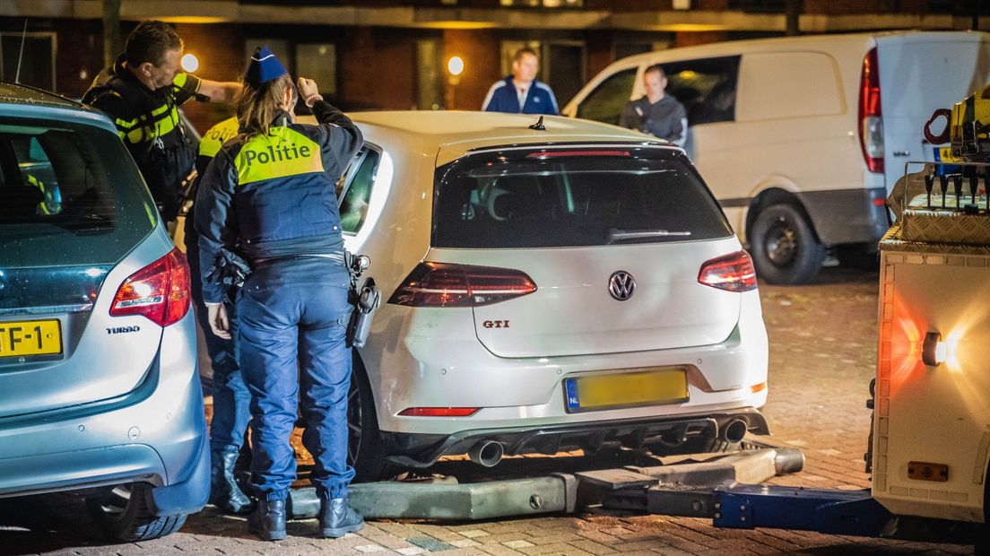 De achtervolging eindigde in Rotterdam.