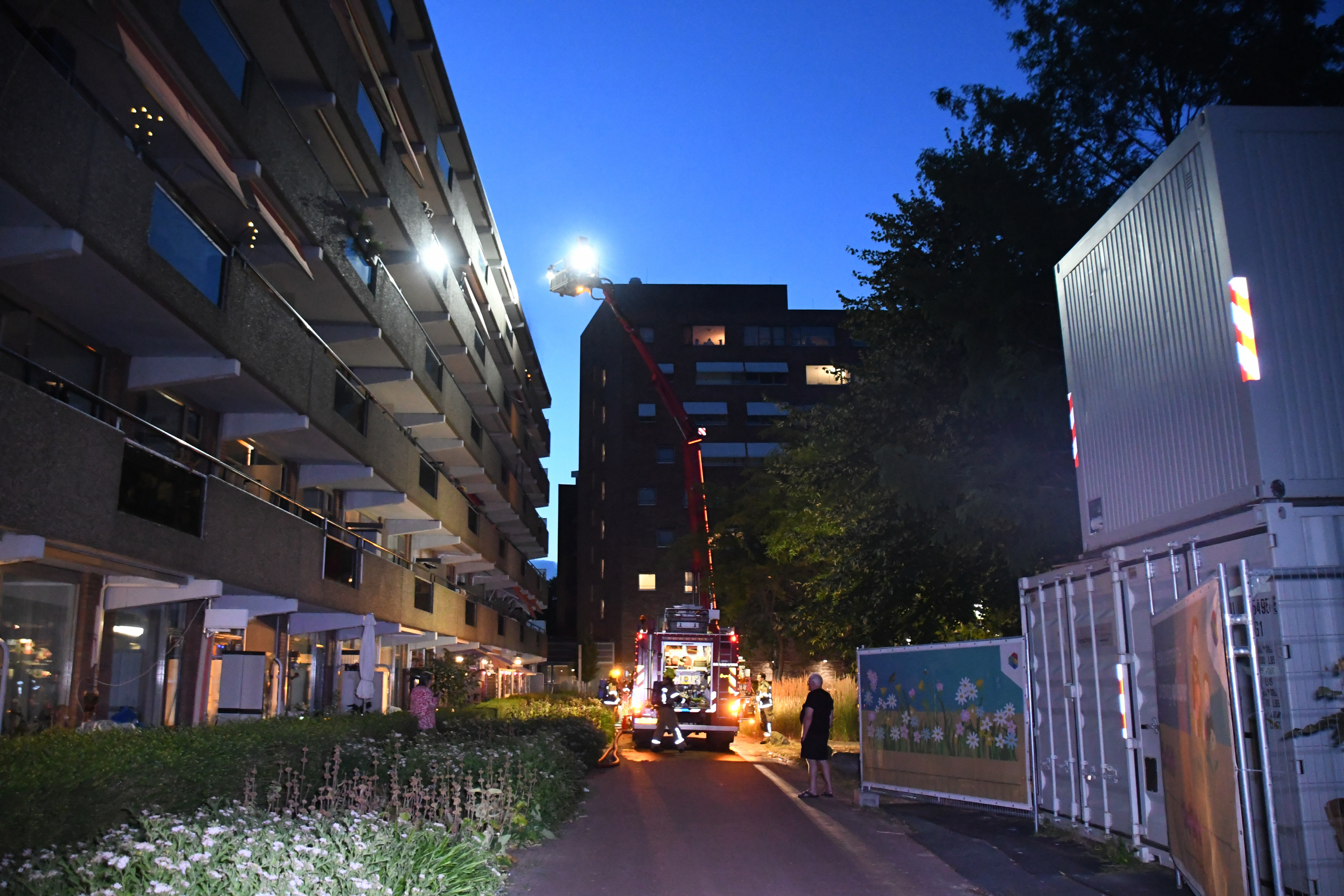 Brand in flatwoning Vlissingen