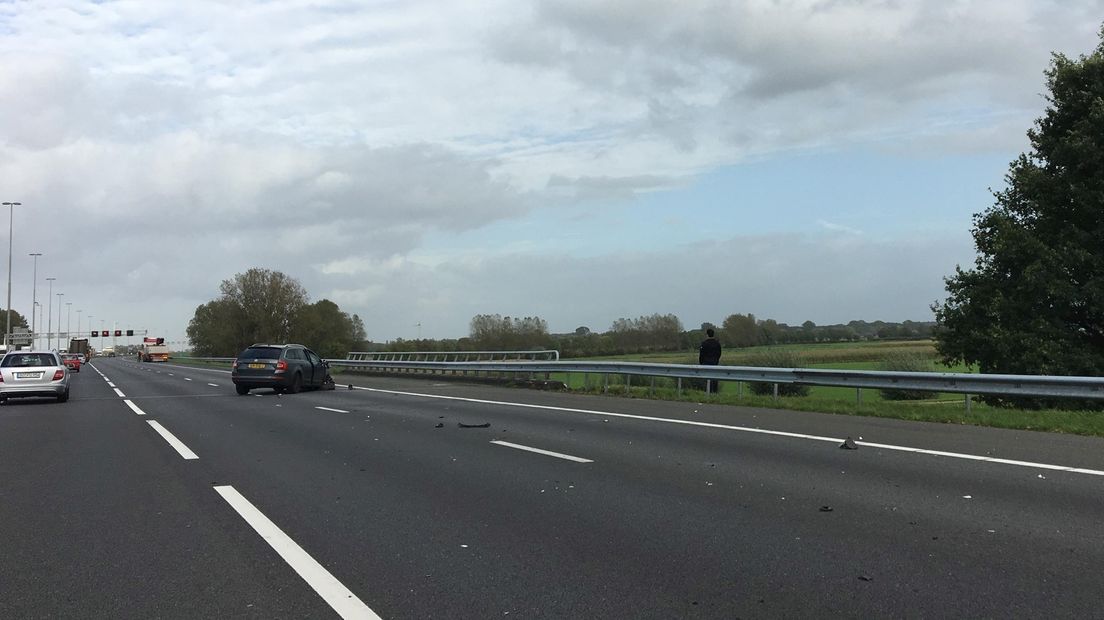 File door ongeluk op A1