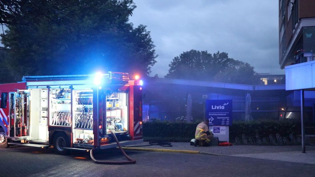 Brand bij Livio in Enschede