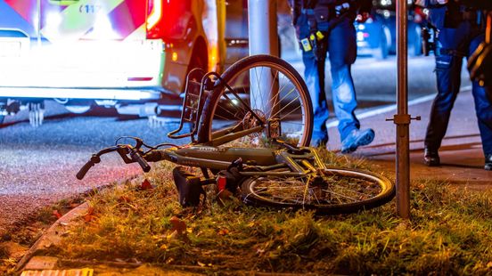 Automobilist ziet fietser over het hoofd