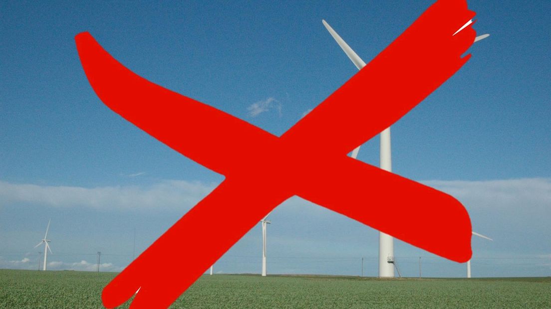 Geen windturbines in de Koekoekspolder