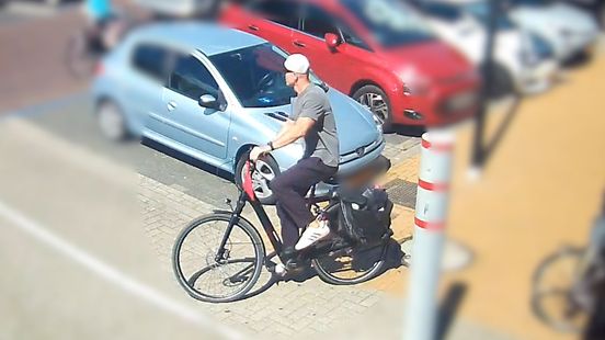 Dief steelt e-bike, politie deelt beelden