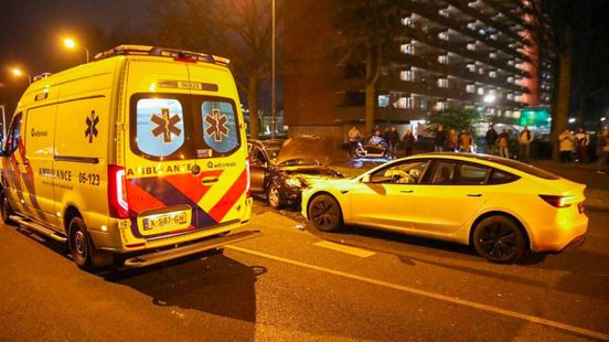 Automobilist gewond na botsing