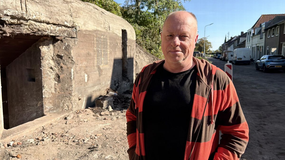 Na uitgravingen is oude bunker plots weer zichtbaar: 'Dat is heel bijzonder'