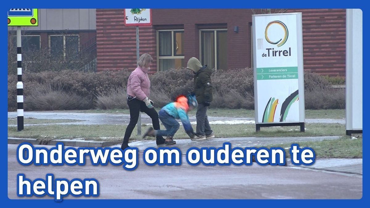 Winsumers wagen zich op straat om ouderen te helpen