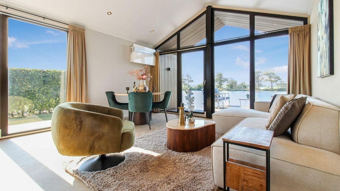Een 'wellness lodge' voor vier personen