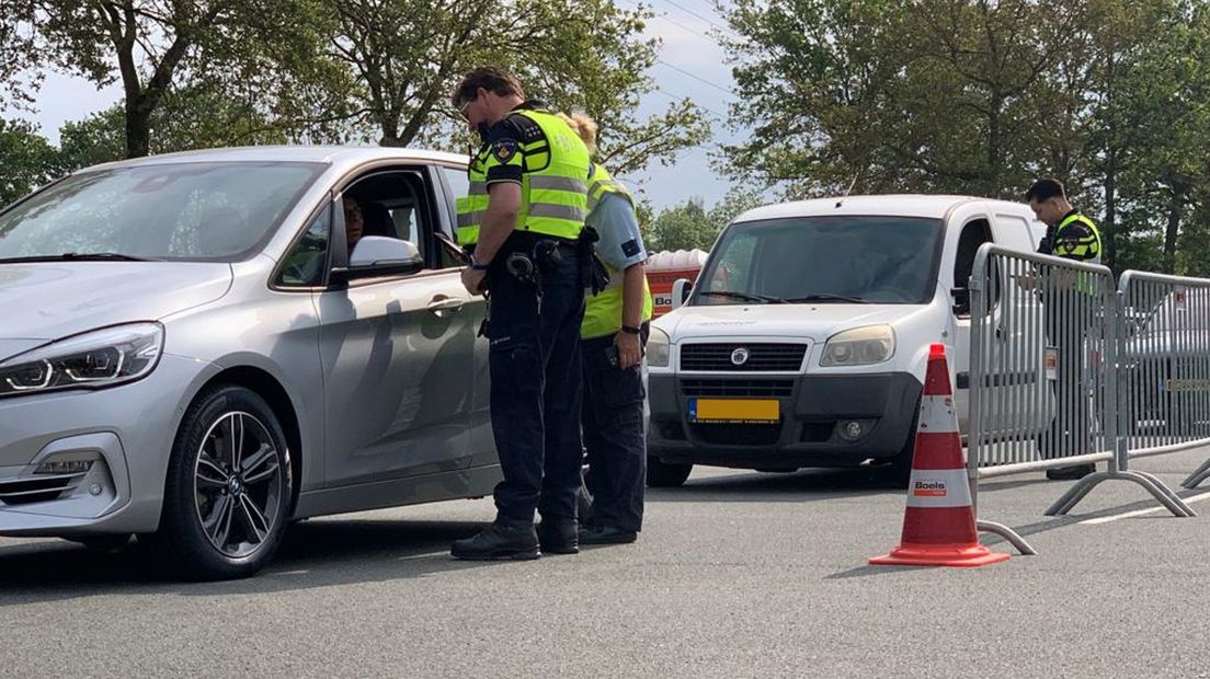 De grote controle in Hengelo vanochtend