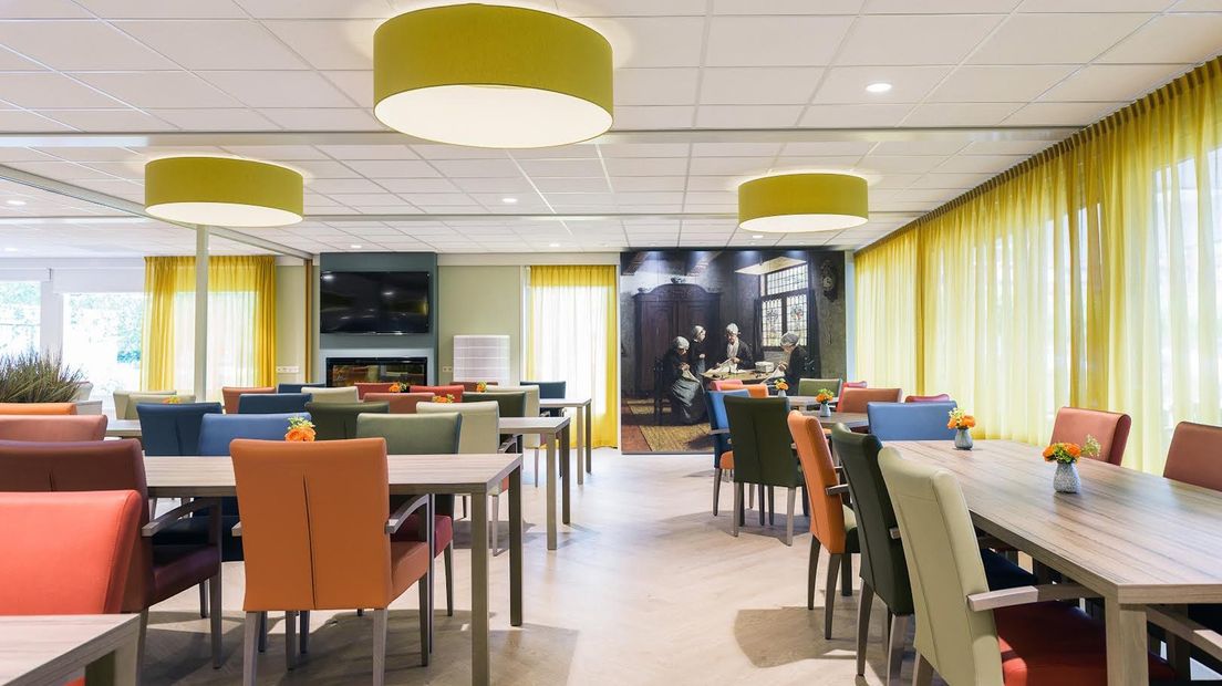 Het restaurant na de verbouwing.