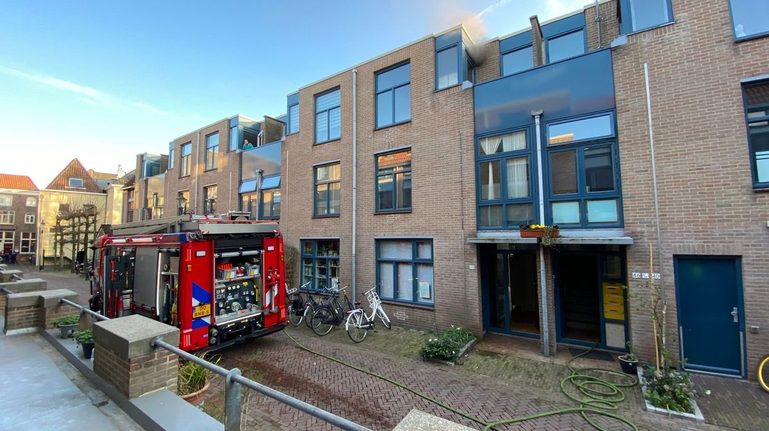 Brand in woning aan de Bursestraat in Deventer blijkt aangestoken
