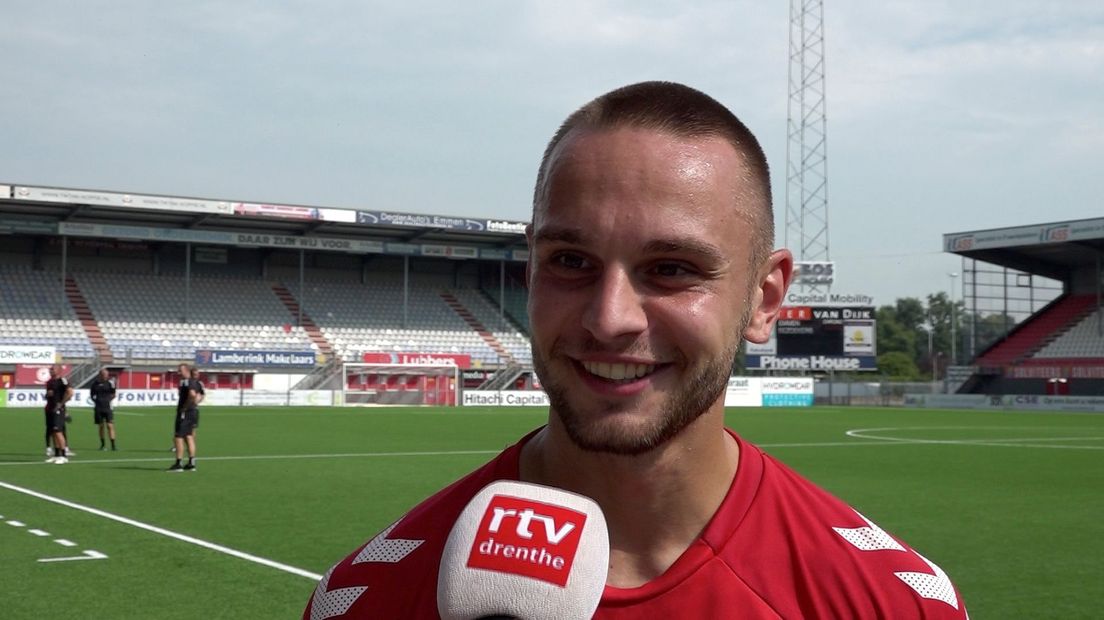 Denis Granečný, de Tsjechische aanwinst van FC Emmen