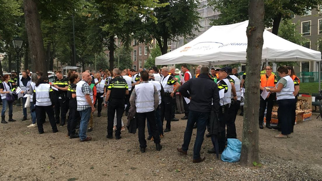 De politie-actie in Den Haag