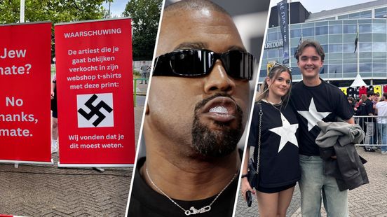 Tienduizenden fans naar veelbesproken concert van Ye: lange rijen en demonstraties