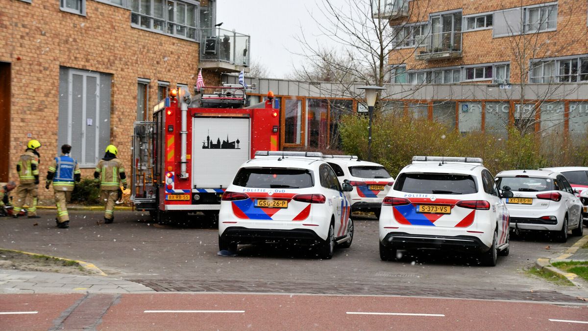 Smeulbrandje in appartement in Goes, verdieping ontruimd