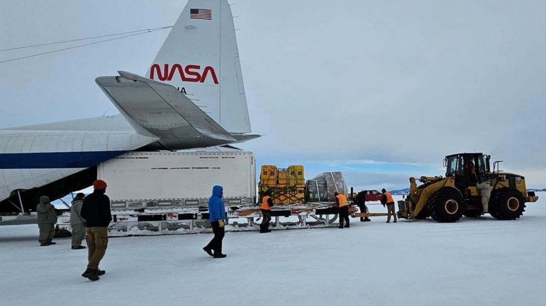 De Gusto wordt afgeleverd op Antarctica