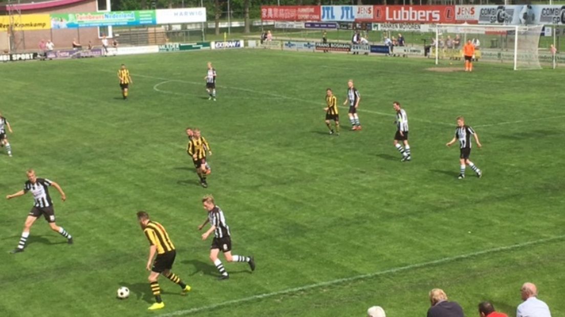 Roden wint eerste duel nacompetitie van Germanicus (Rechten: RTV Drenthe/Henk Kuhl)