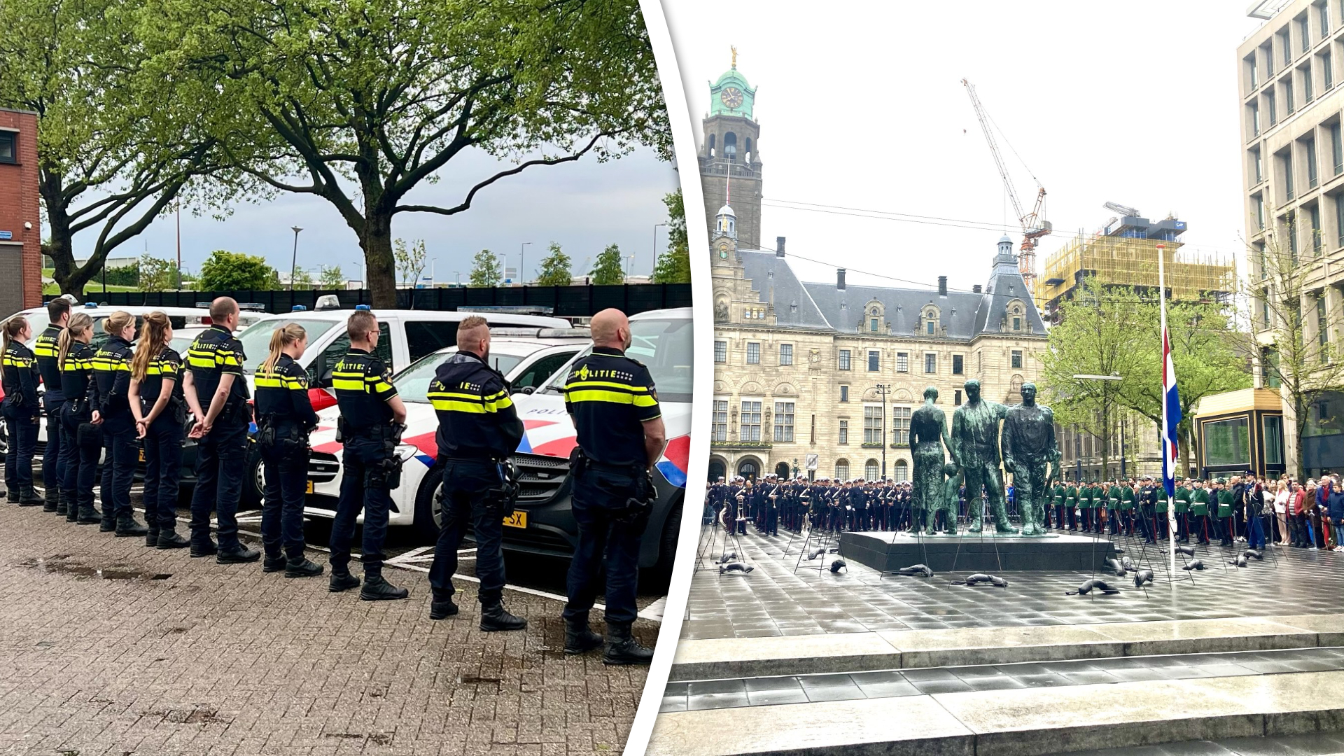 4 mei: zo verliep de dodenherdenking in de regio - Rijnmond