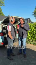 Harm loopt stage bij Aaldert