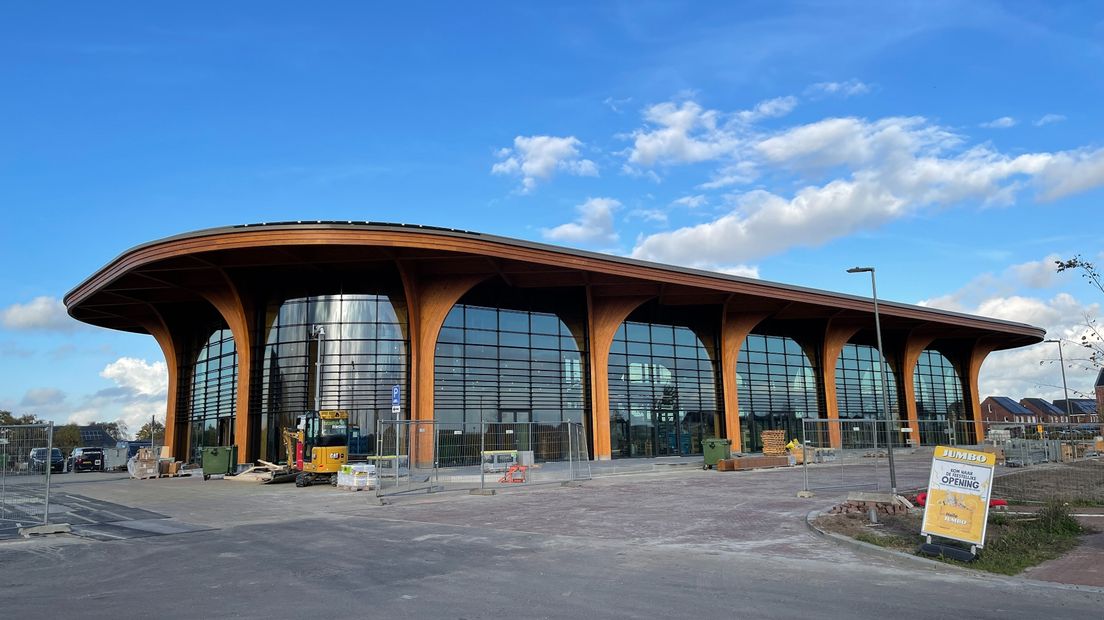 In de eerste week van november opent hier de eerste supermarkt van Meerstad haar deuren