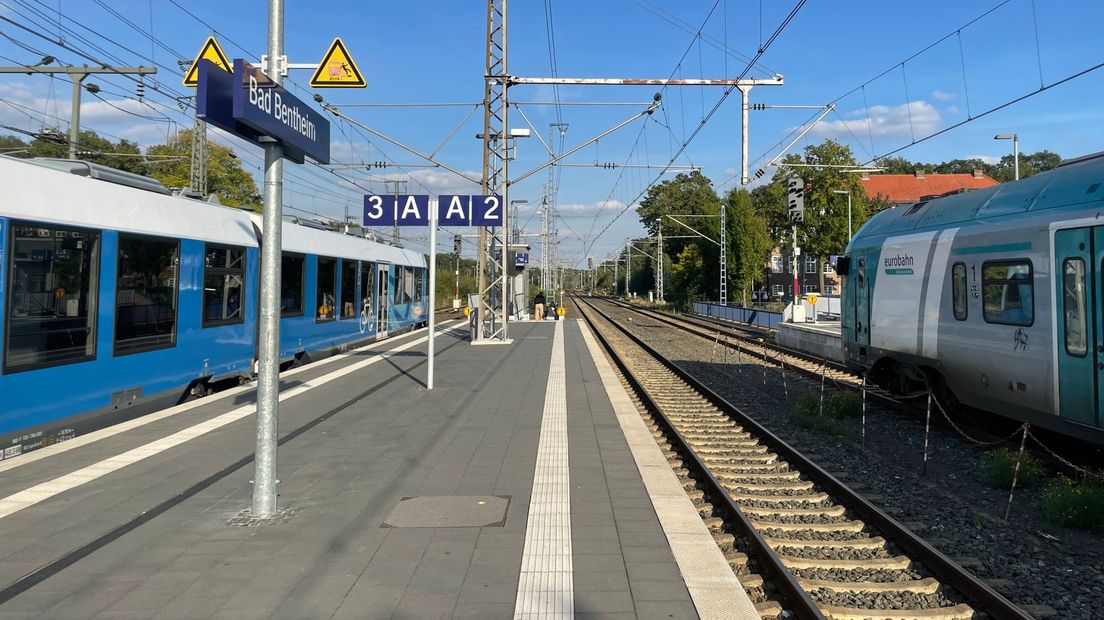 Overstappen trein Bad Berntheim