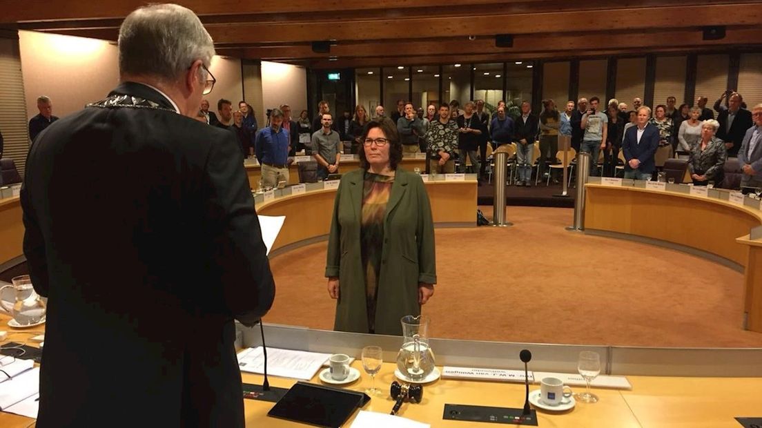 Eefke Meijerink wordt beëdigd