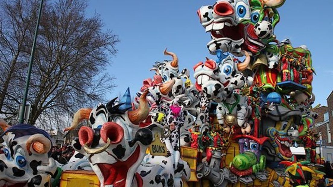 De carnavalsoptocht in Beek-Ubbergen is een van de meest toonaangevende in Gelderland