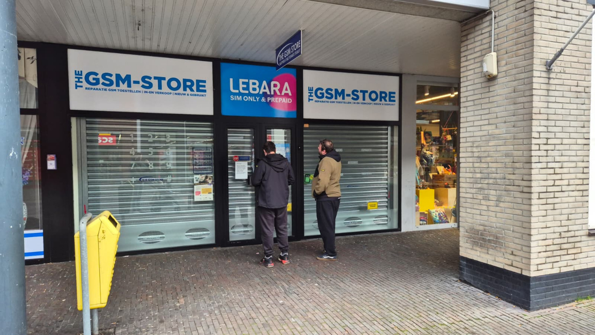Klanten kunnen niet meer terecht bij The GSM Store in Alphen aan den Rijn