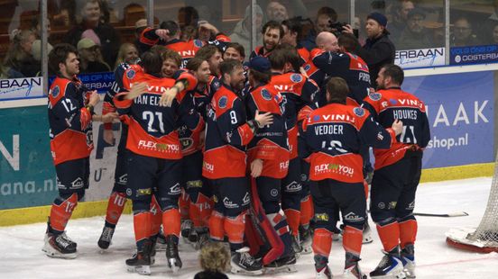 Nijmegen Devils wint kampioenschap op fantastische wijze