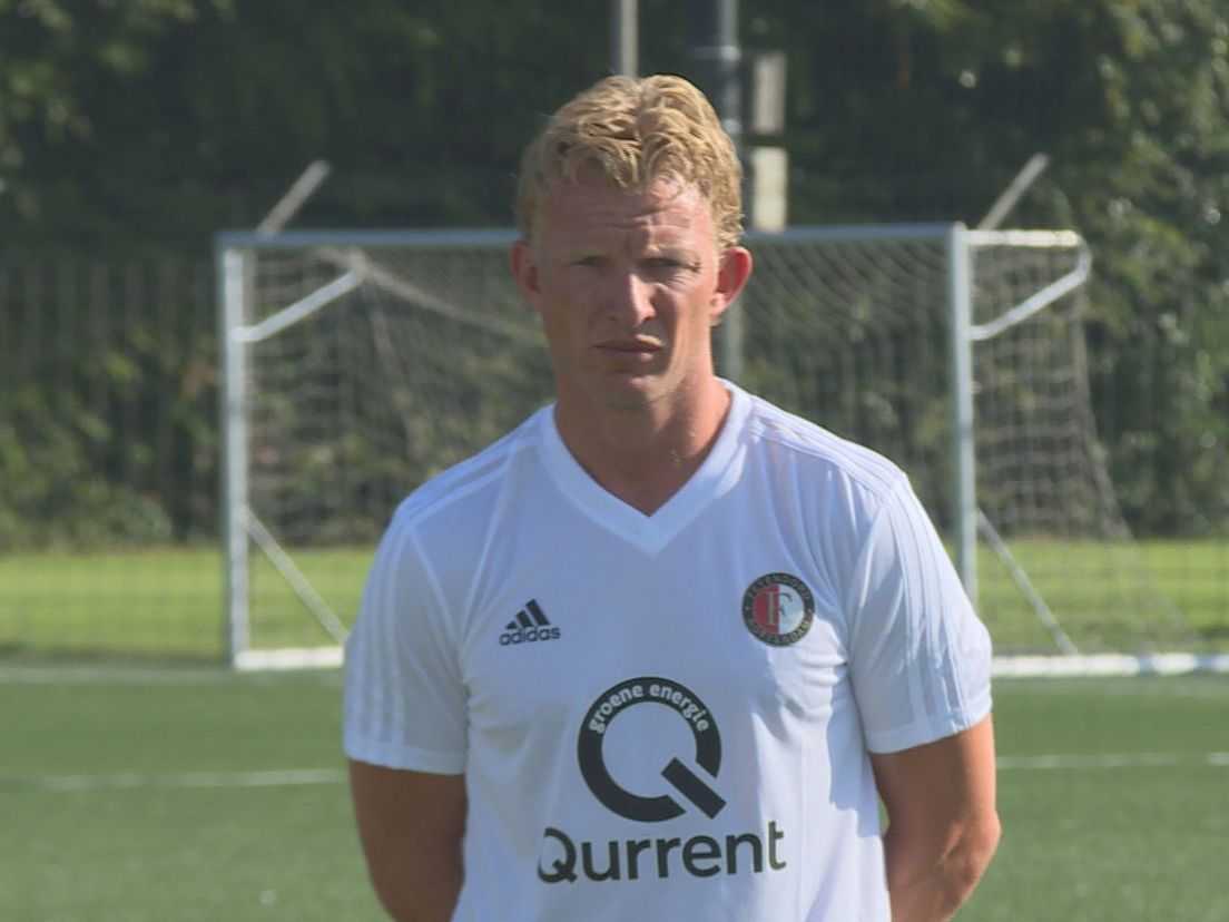 Dirk Kuyt als trainer van Feyenoord O19