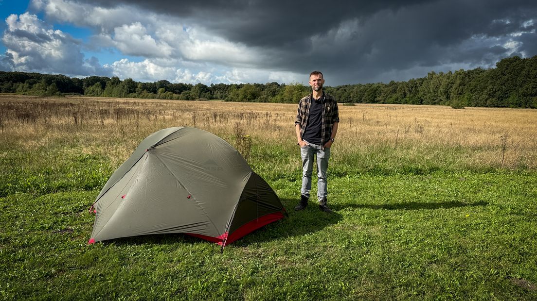 Harrie Kerssies is een fanatieke wildkampeerder