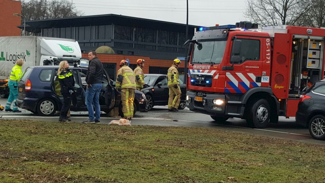 Beknelling na ongeluk in Hengelo