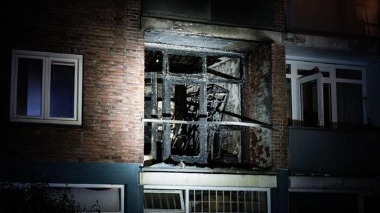 Felle brand in appartement, twee katten gered uit vuurzee