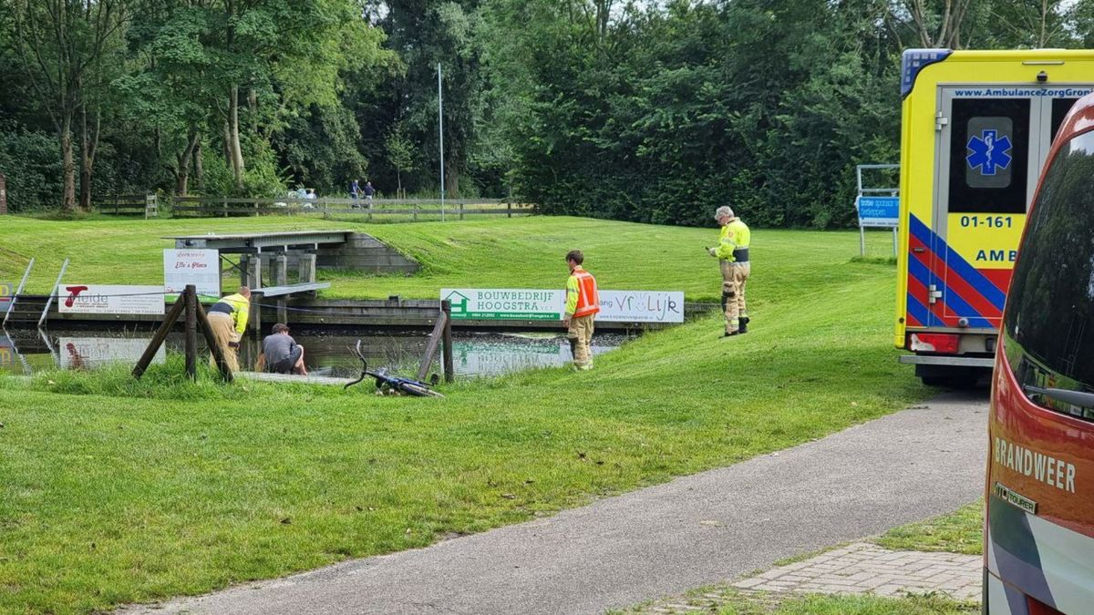 Peuter uit water gered in Grijpskerk