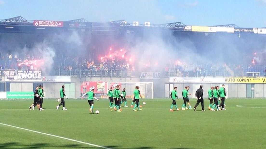 Laatste training PEC Zwolle