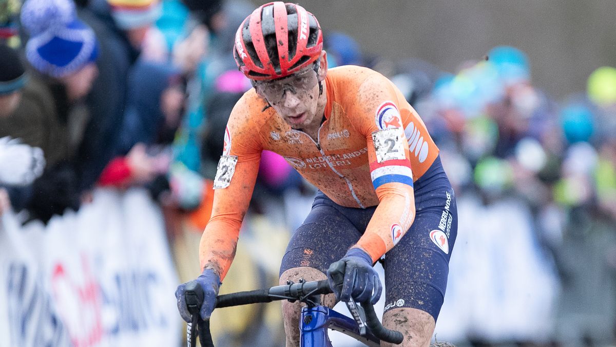 Veldrijder Lars van der Haar was de beste van de rest: 'Best eenzaam soms'