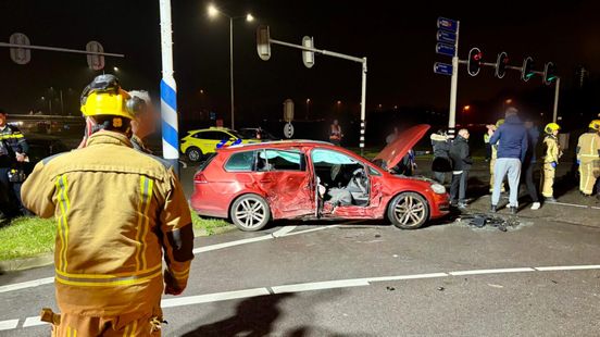 Meerdere gewonden bij ongeval. Meerdere gewonden bij ongeval.