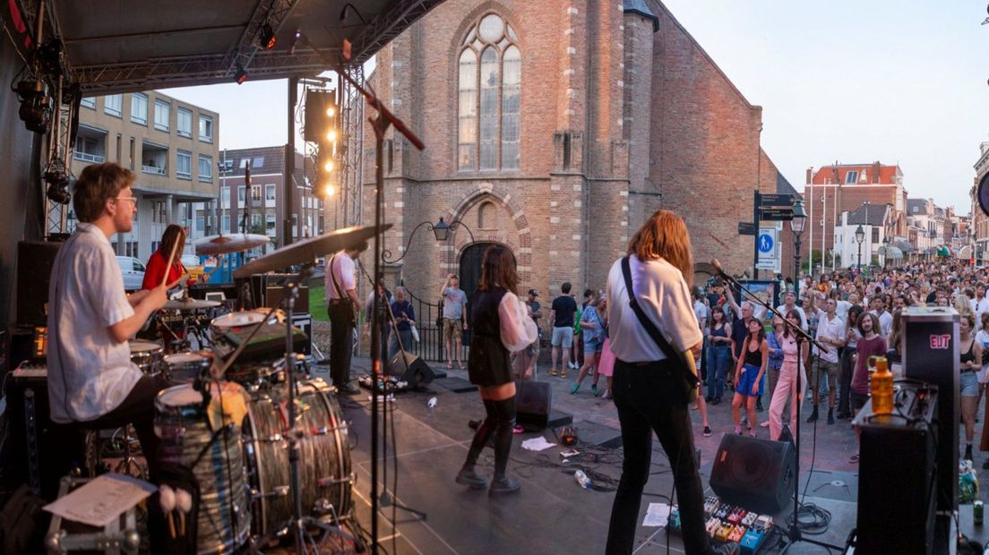 Optreden tijdens HipFest, vorig jaar