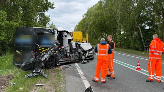 N36 tijdelijk afgesloten wegens ongeval Home