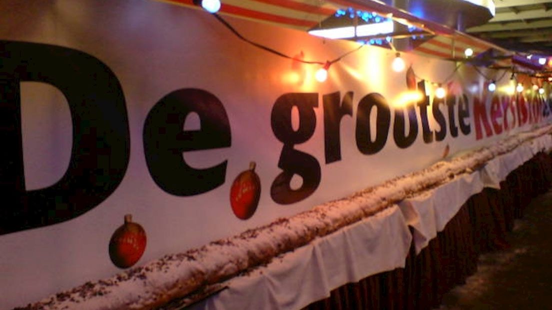 De grootste kerststol