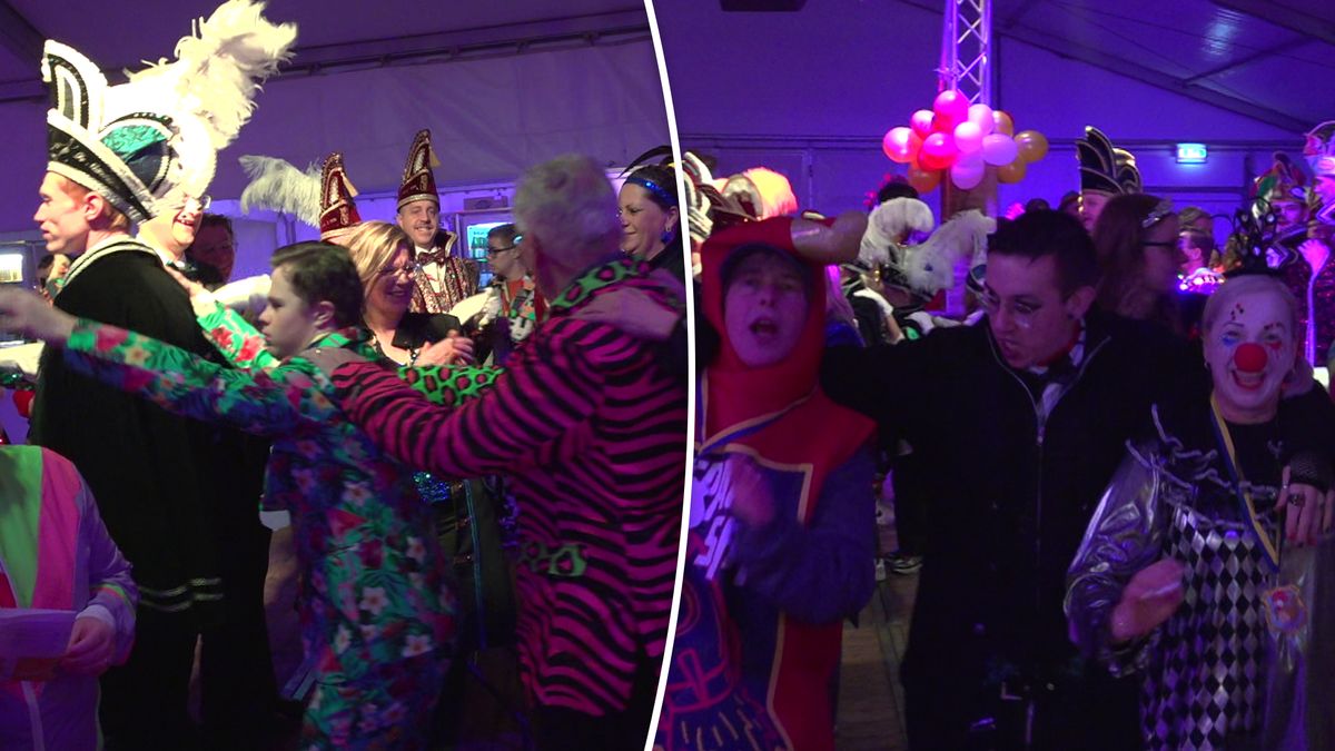 Carnavalsfeest voor mensen met beperking laat bezoekers stralen: 'Feesten!'