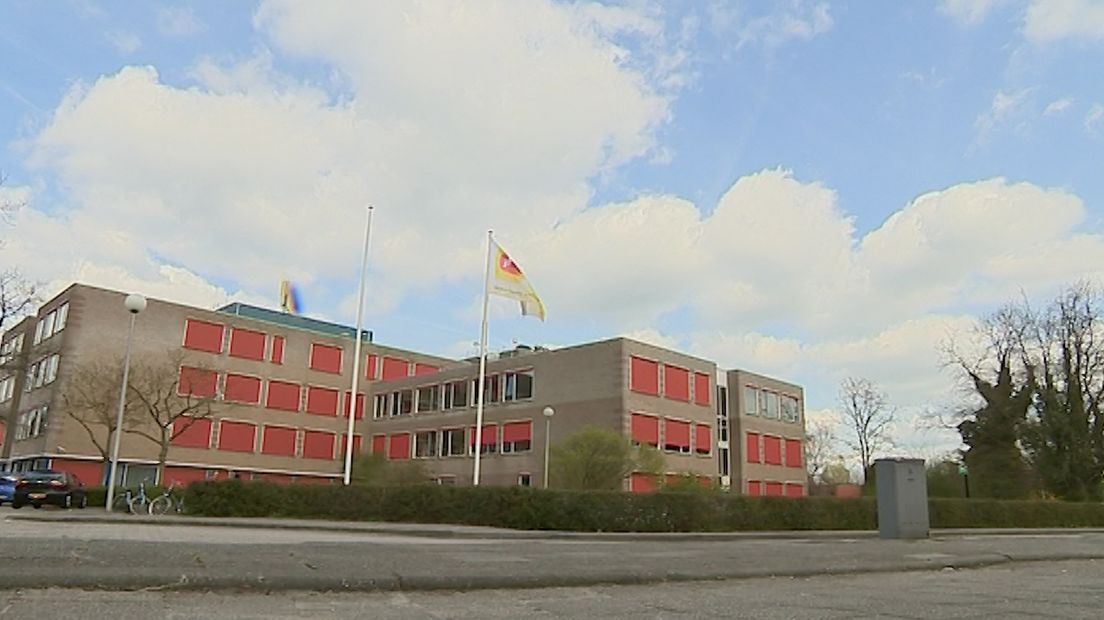 De school in Apeldoorn.