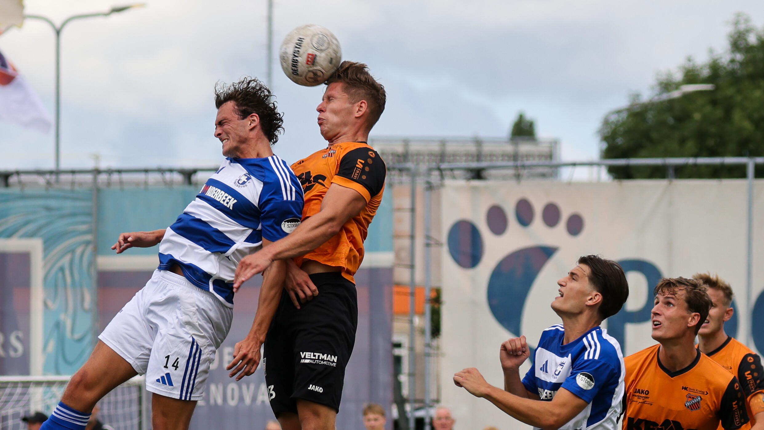 Sylvio Hage uit Goes staat voor eerste derby met Spakenburg: 'Het gaat een spektakel worden'