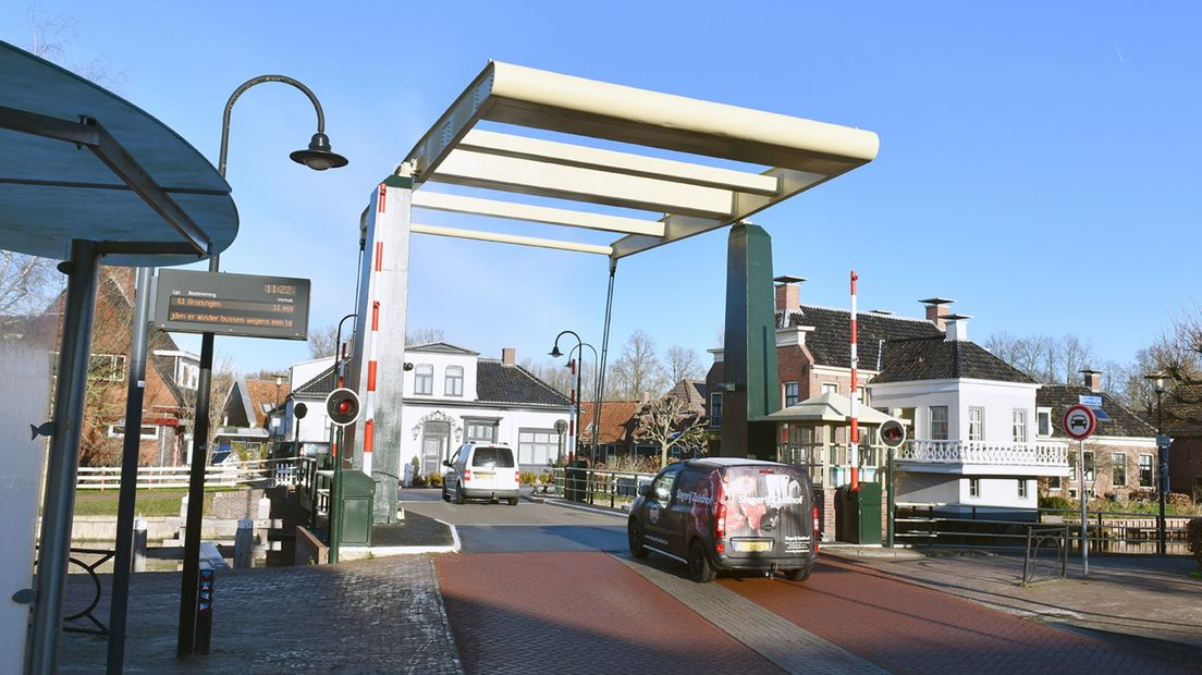 De Zijlvesterbrug in Onderdendam