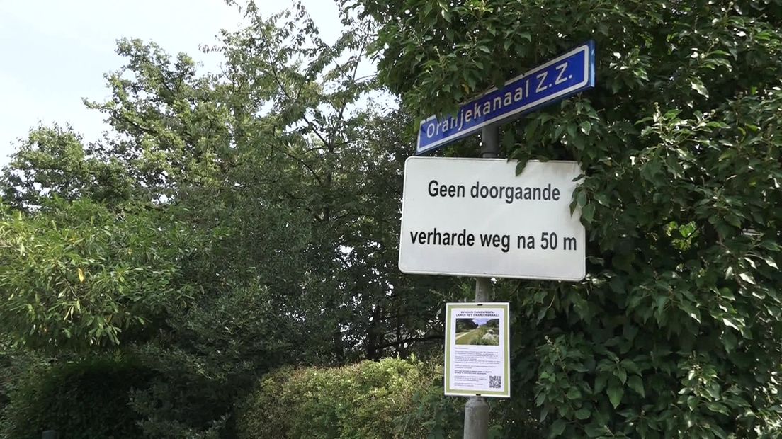 Oranjekanaal tegen verharding zandwegen