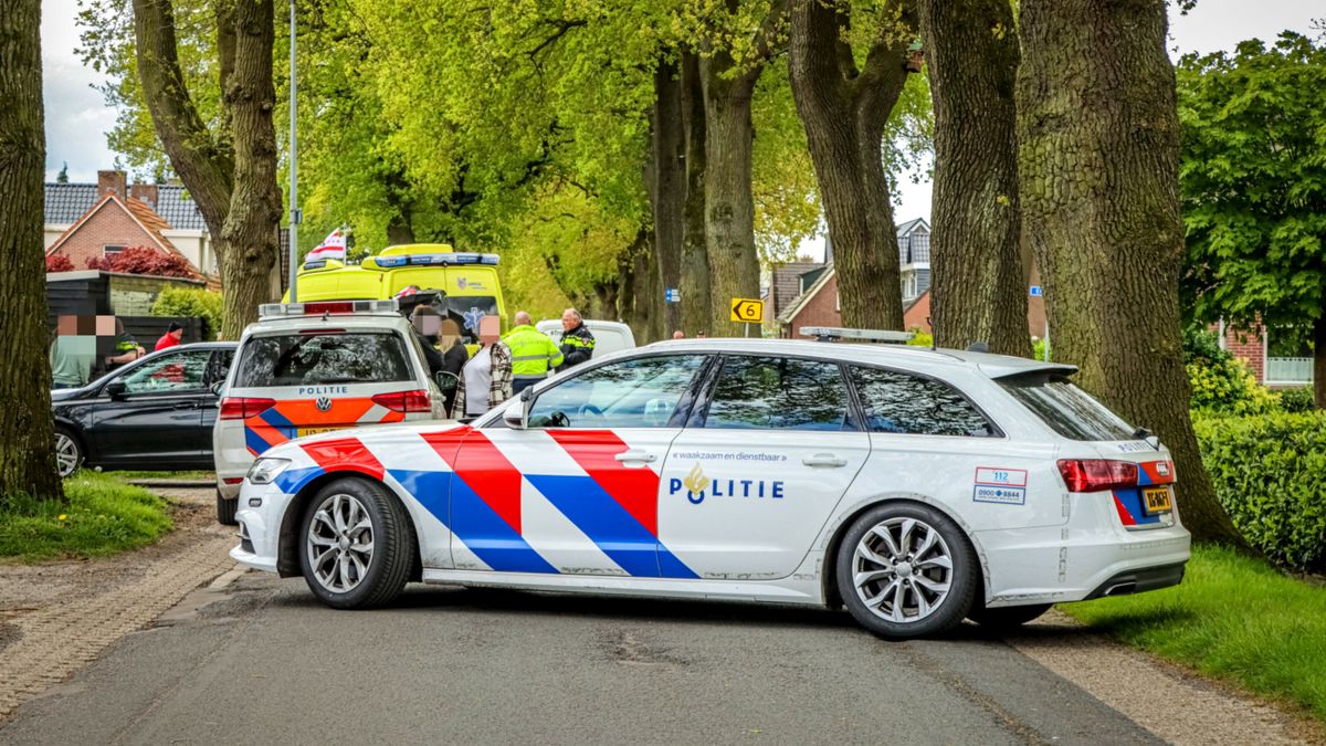 Man op scootmobiel gewond bij aanrijding in Nieuw-Amsterdam