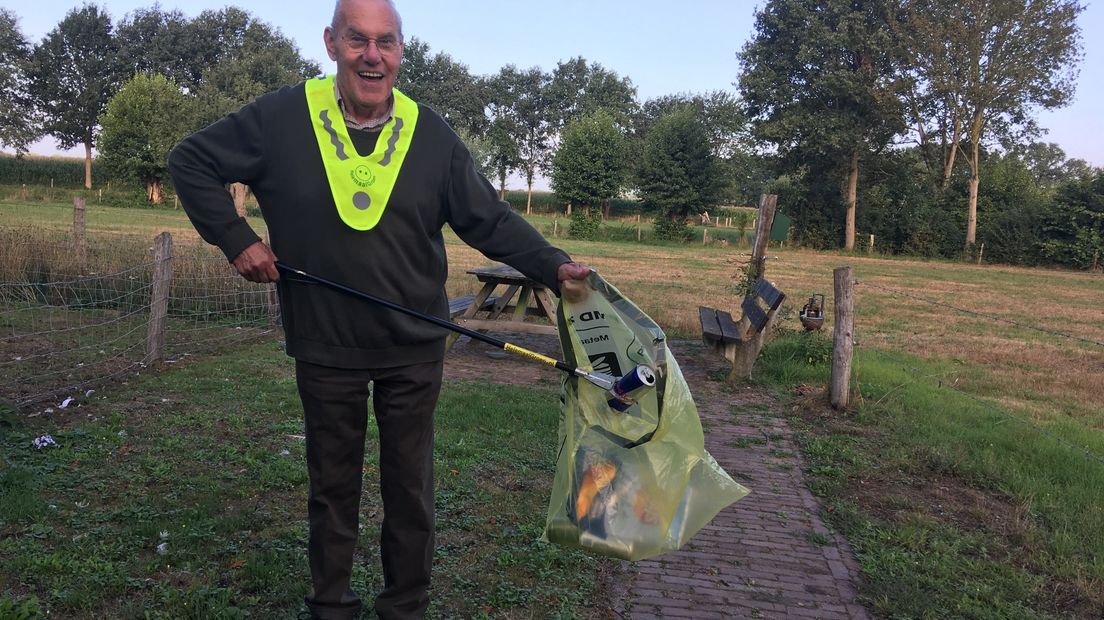 Herman Arentsen (81) uit Ruurlo is één van de app-gebruikers.