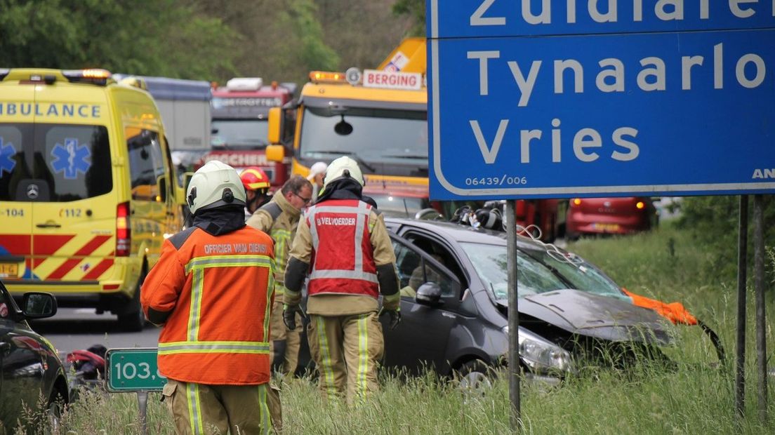 Ongeluk N34 Schipborg mei 2018