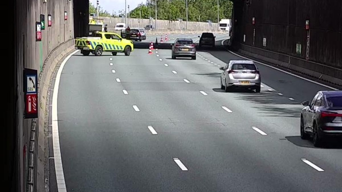 Ongeluk met twee auto's zorgt voor uur vertraging in spits bij Gorinchem