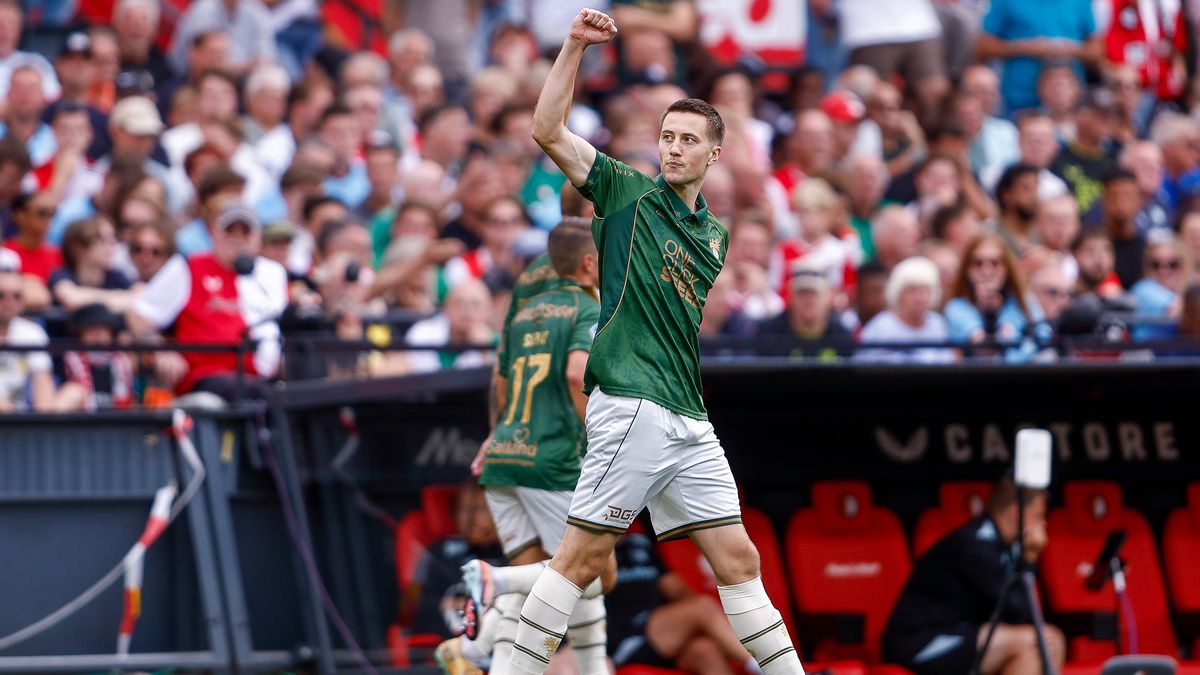 Veerkrachtig GA Eagles knokt zich naar knap punt op bezoek bij Feyenoord
