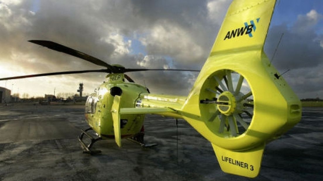 Traumahelikopter intensief gebruikt